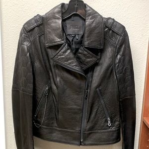 Brand new NWOT Paige, black leather jacket. Size S